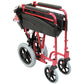 Aidapt Compact Transport Aluminium Assistant Propelled Wheelchair
