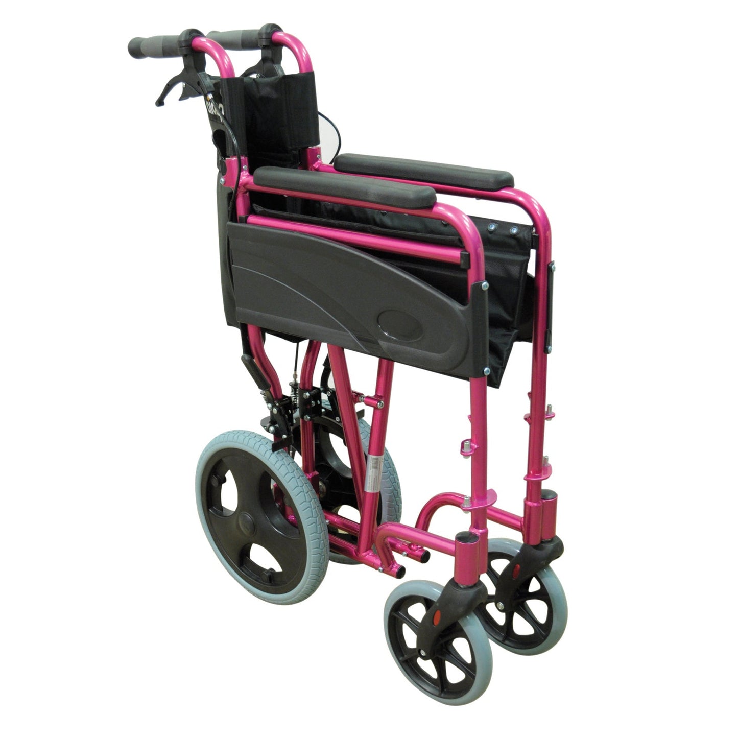 Aidapt Compact Transport Aluminium Assistant Propelled Wheelchair