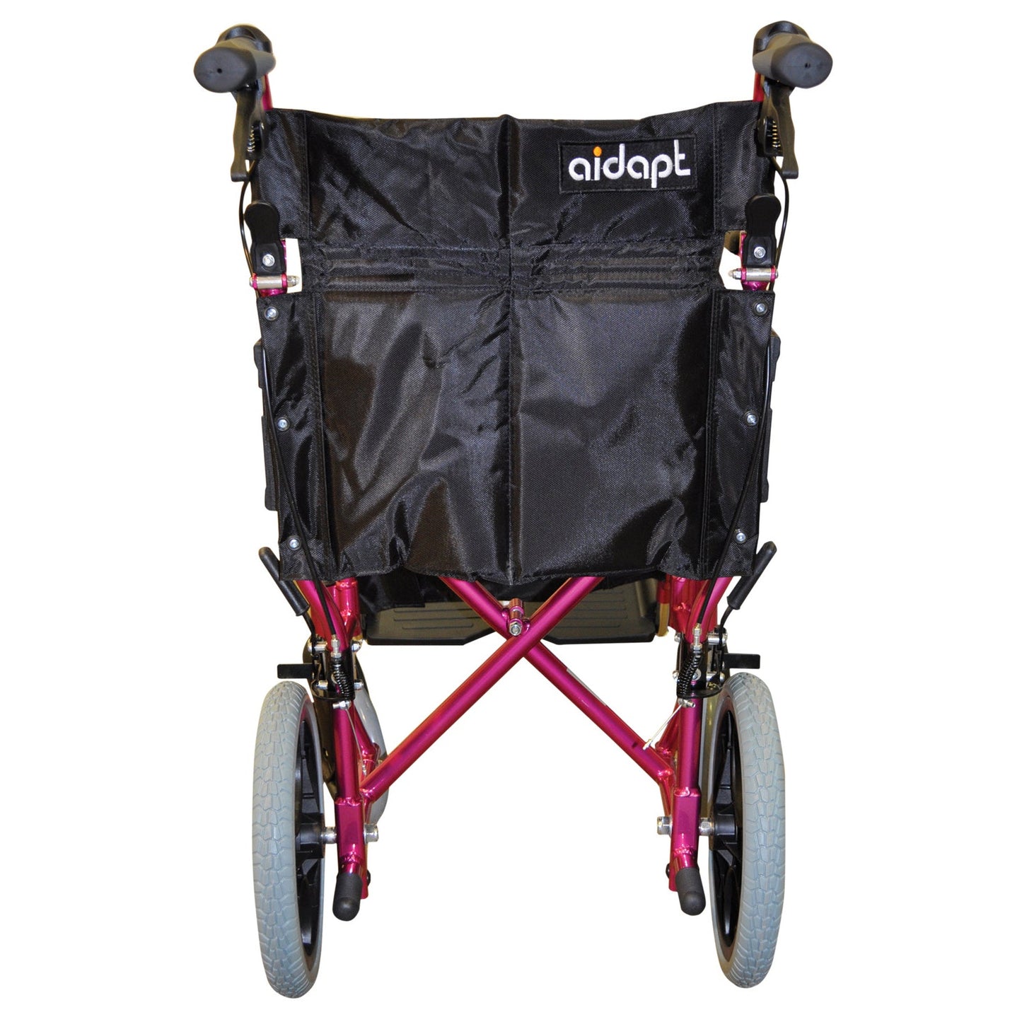 Aidapt Compact Transport Aluminium Assistant Propelled Wheelchair