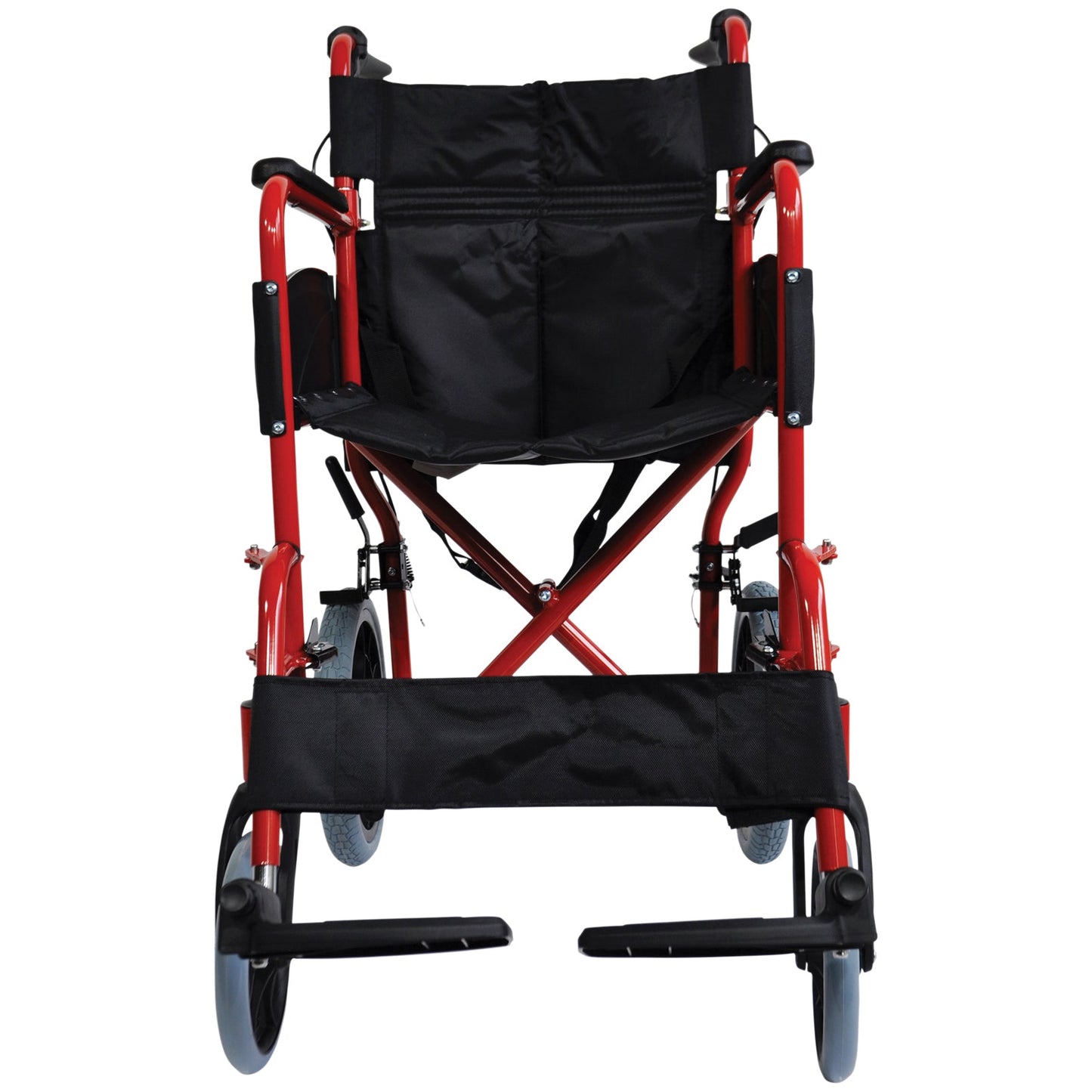 Aidapt Compact Transport Aluminium Assistant Propelled Wheelchair