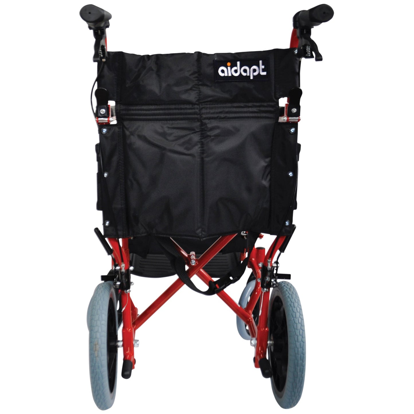 Aidapt Compact Transport Aluminium Assistant Propelled Wheelchair