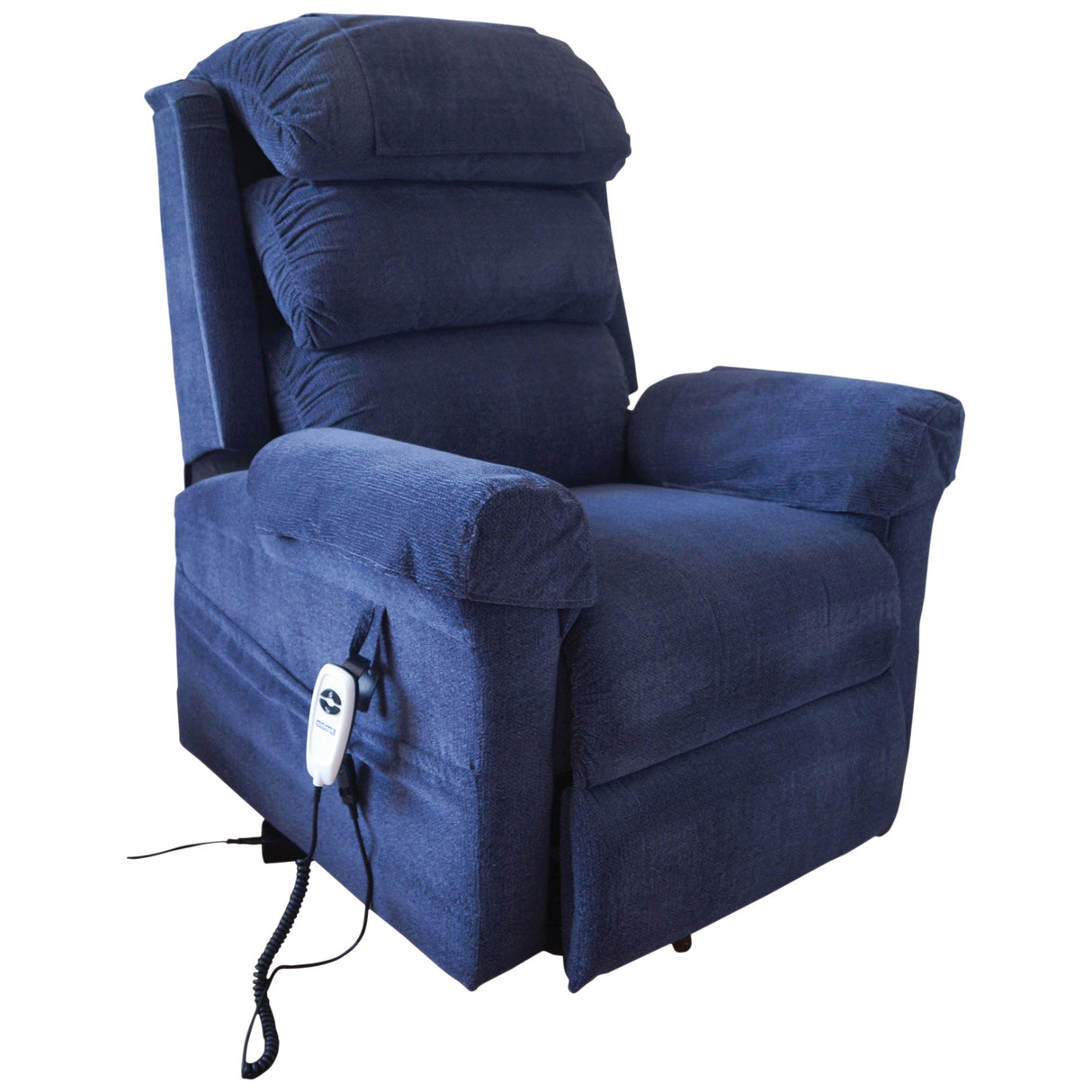 Ecclesfield Wall Hugging, Chenille Material Single Motor Rise and Recliner Chair