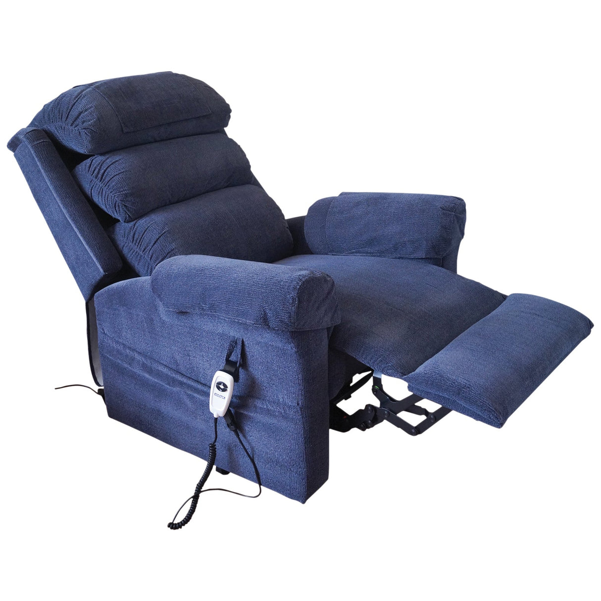 Ecclesfield Wall Hugging, Chenille Material Single Motor Rise and Recliner Chair