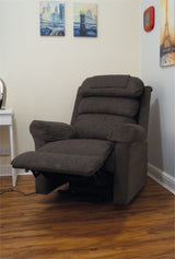 Ecclesfield Wall Hugging, Chenille Material Single Motor Rise and Recliner Chair