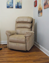 Ecclesfield Wall Hugging, Chenille Material Single Motor Rise and Recliner Chair