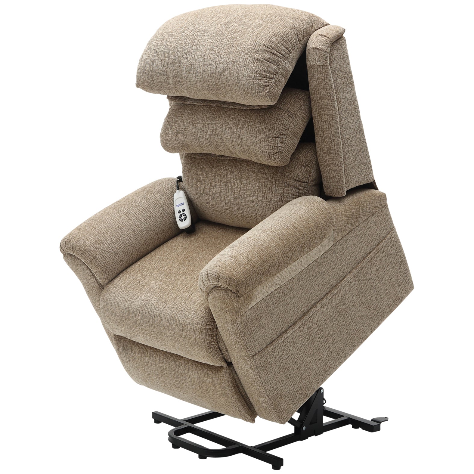 Recliner with an independent deals back and footrest operation