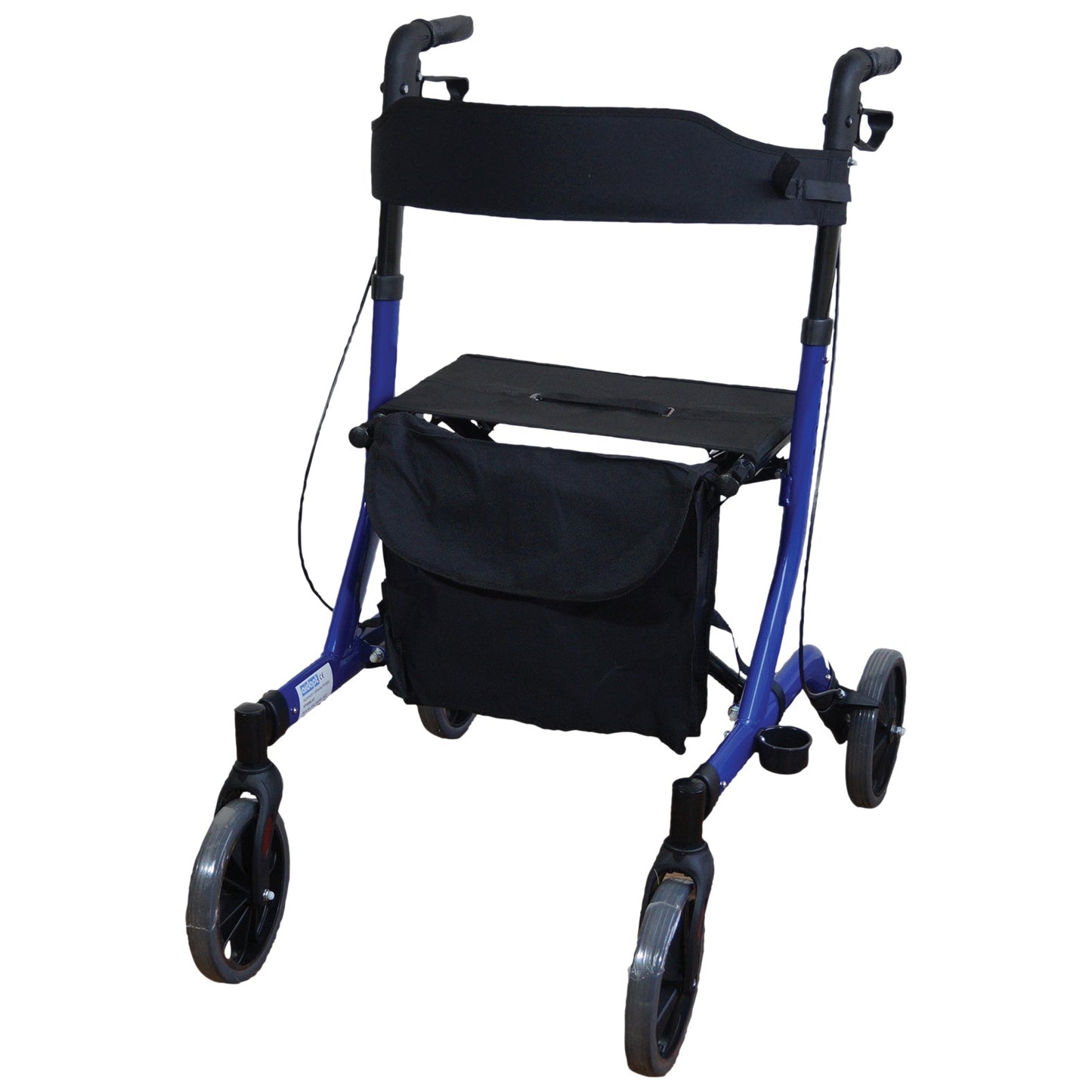 Aidapt Deluxe Ultra Lightweight Folding 4 Wheeled Rollator