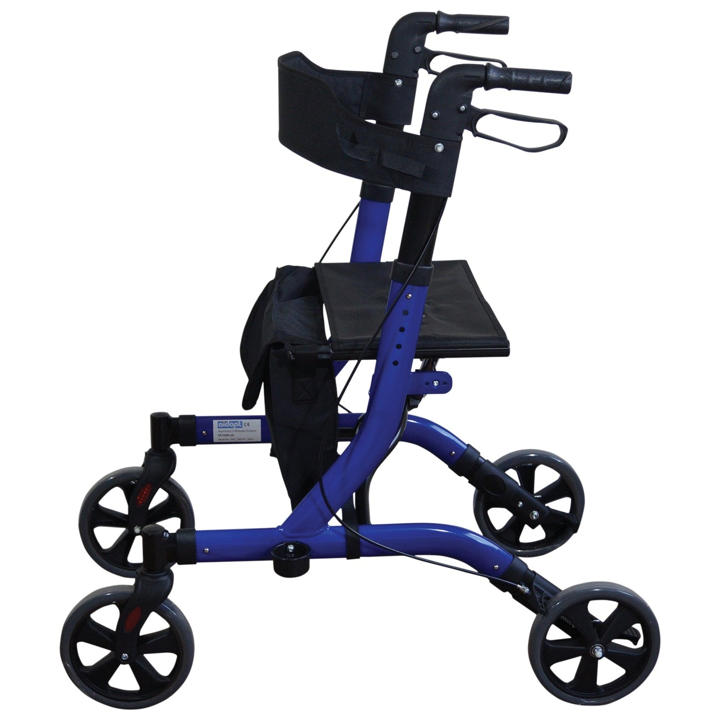 Aidapt Deluxe Ultra Lightweight Folding 4 Wheeled Rollator