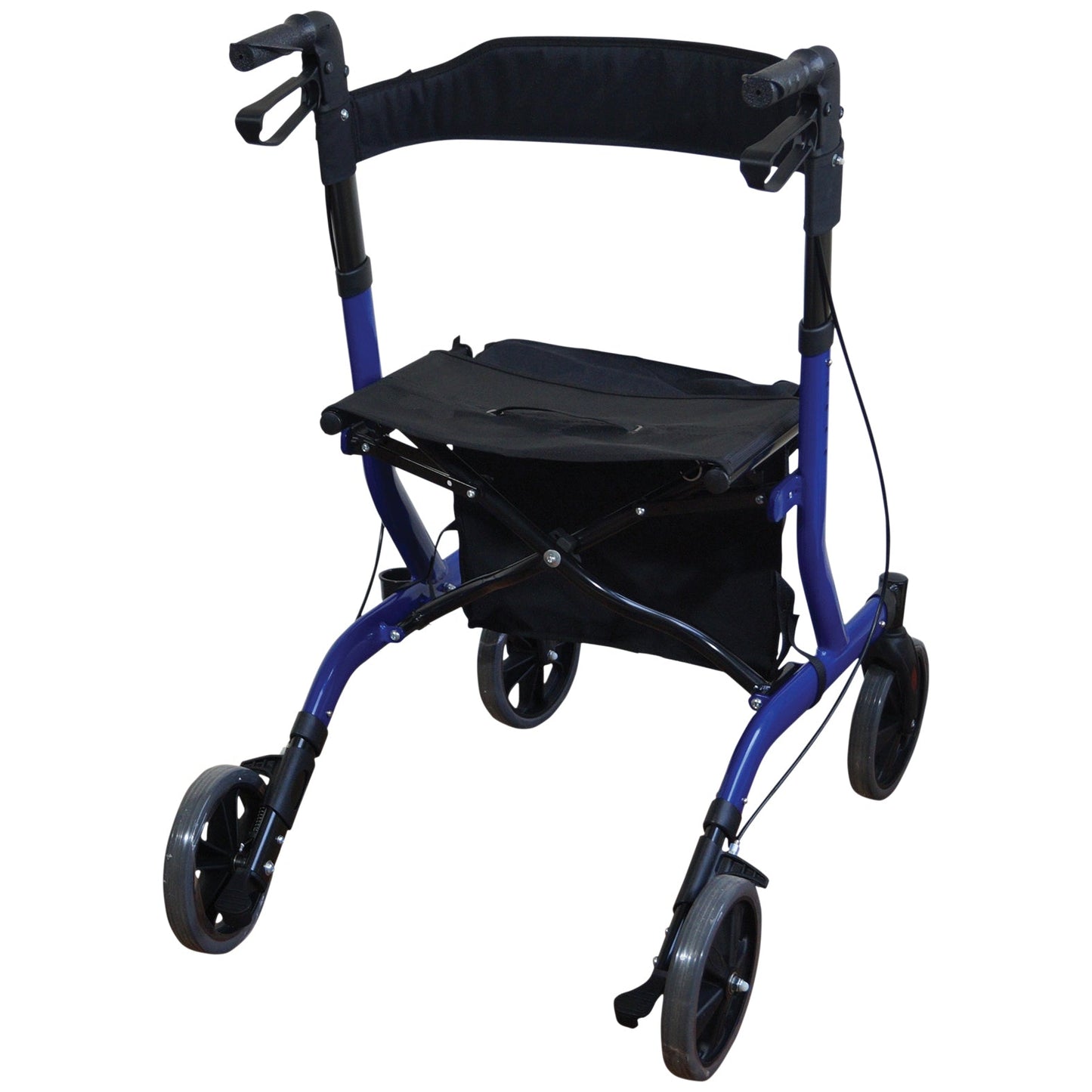 Aidapt Deluxe Ultra Lightweight Folding 4 Wheeled Rollator