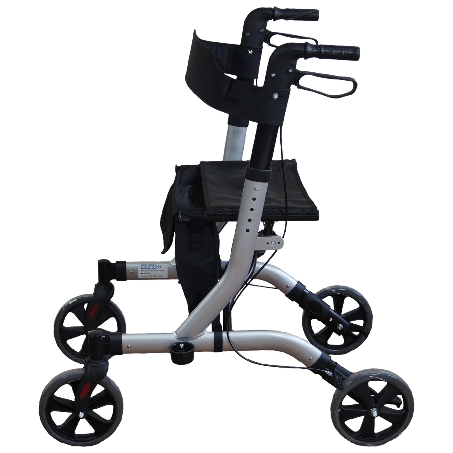 Aidapt Deluxe Ultra Lightweight Folding 4 Wheeled Rollator