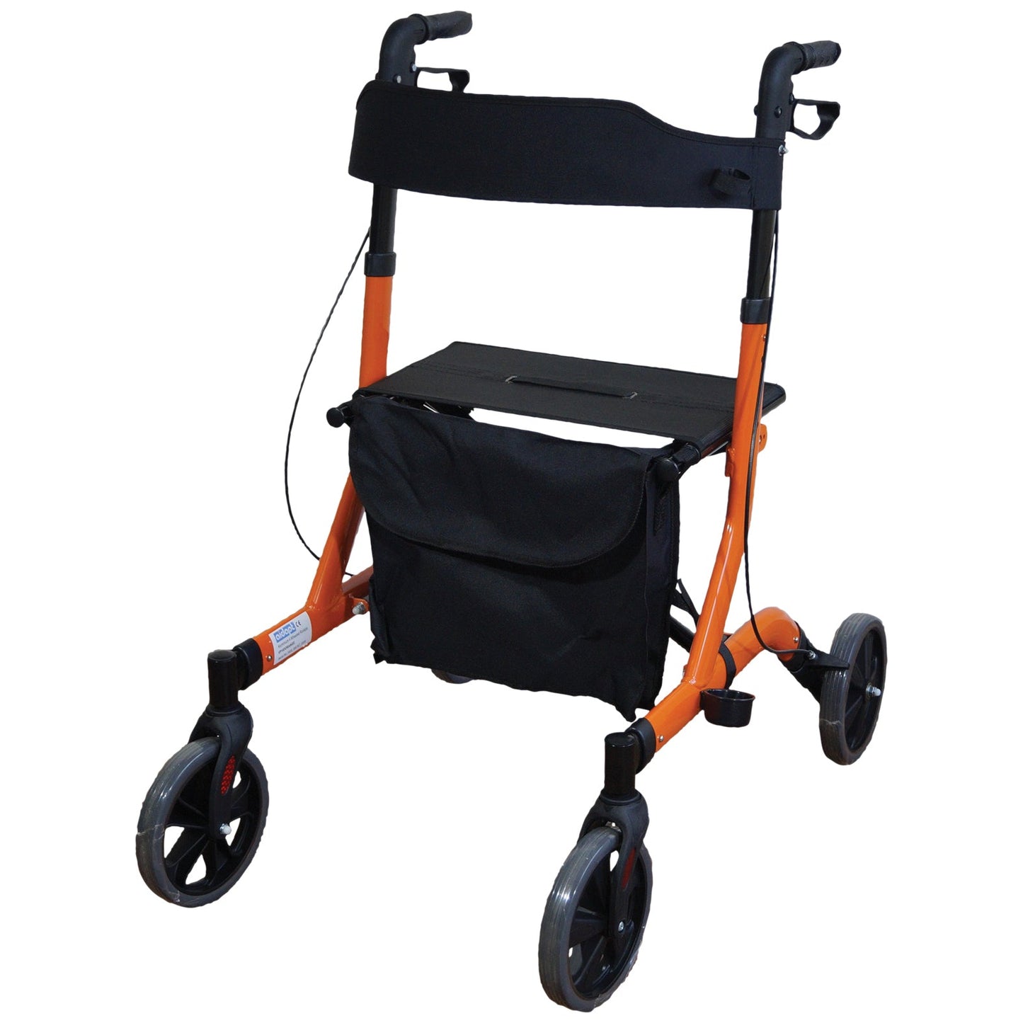 Aidapt Deluxe Ultra Lightweight Folding 4 Wheeled Rollator