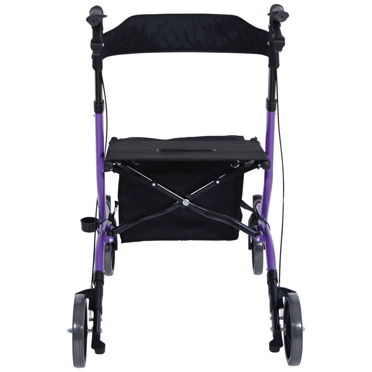 Aidapt Deluxe Ultra Lightweight Folding 4 Wheeled Rollator