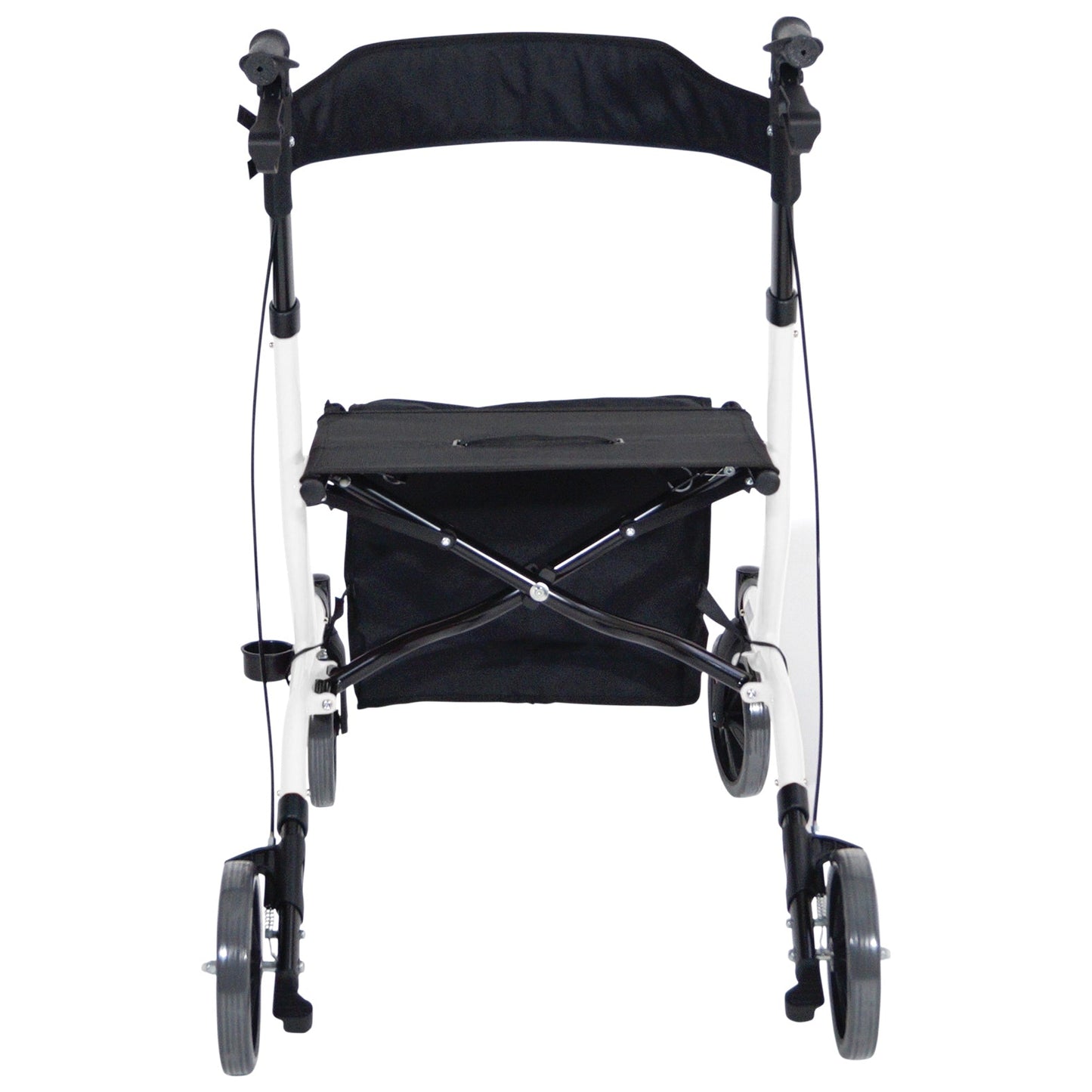 Aidapt Deluxe Ultra Lightweight Folding 4 Wheeled Rollator