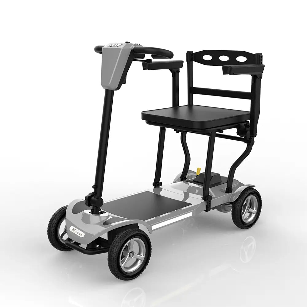 Monarch Air Mobility Scooter. The lightest 4-wheel boot scooter in the world. Weighs only 14.75Kg