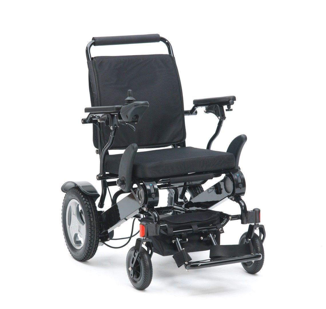 Lightweight Electric Folding Wheelchair with Lithium Battery