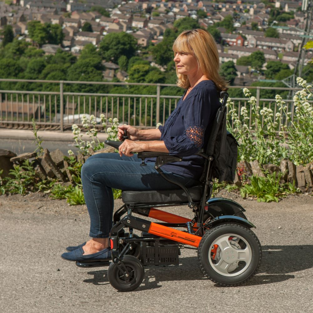 Monarch Mobility Ezi-Fold Lightweight Electric Wheelchair