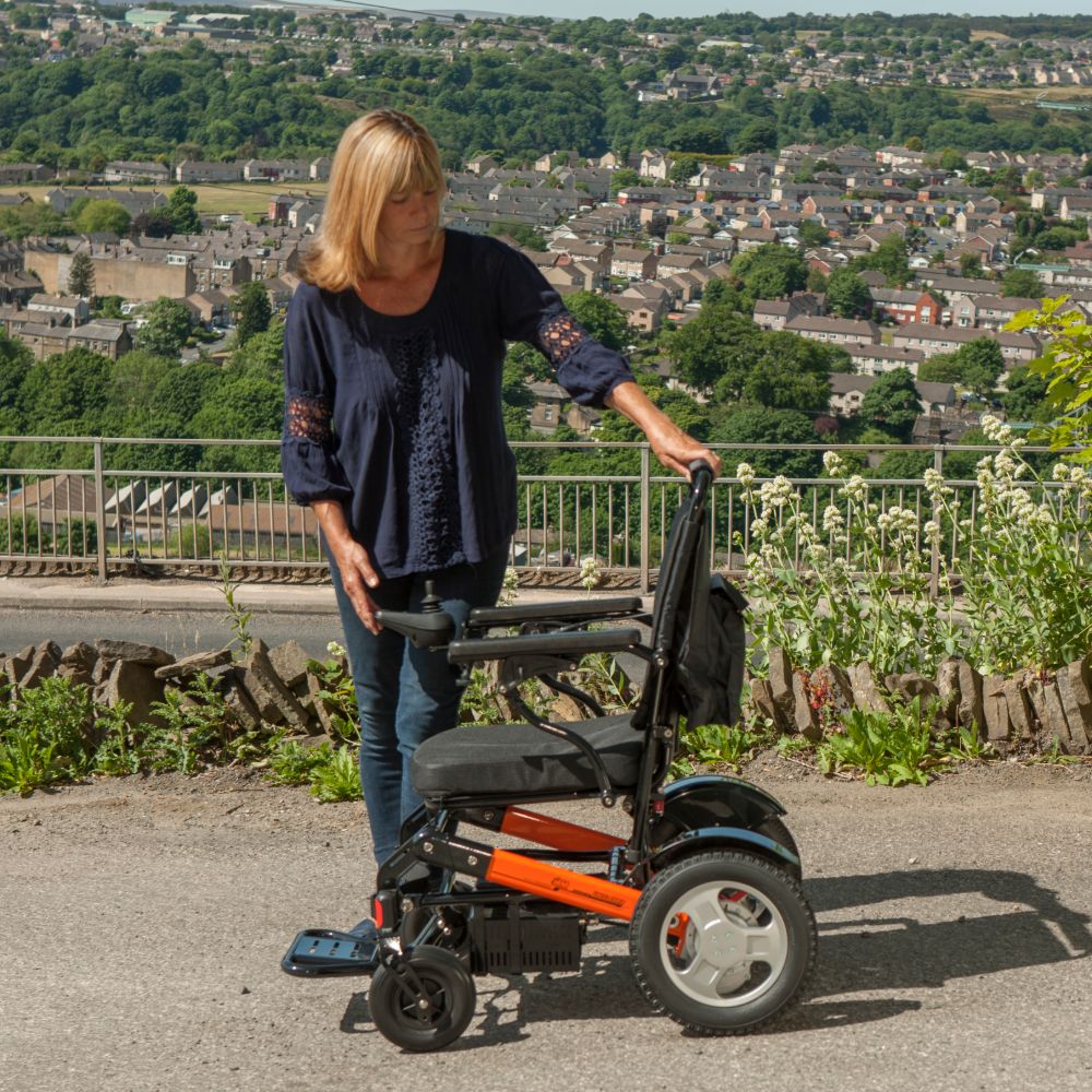 Monarch Mobility Ezi-Fold Lightweight Electric Wheelchair