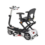 Minimo Electric Mobility Scooter with Seat – Warm Bronze Metallic & Polar White Metallic