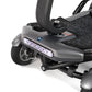 Minimo Autofold Mobility Scooter – Titanium Silver Metallic and Indigo Blue Matte